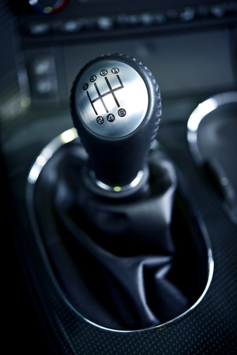 Manual gear lever close-up representing gearbox repair at Cool Cars, Swanmore, Hampshire